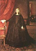 Juan Bautista Martinez del Mazo Empress Dona Margarita de Austria in Mourning Dress Spain oil painting artist
